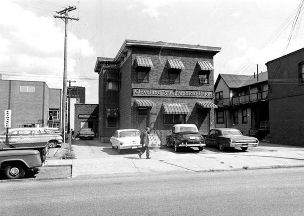 Cleveland Typographical Union Local 53 building 1965